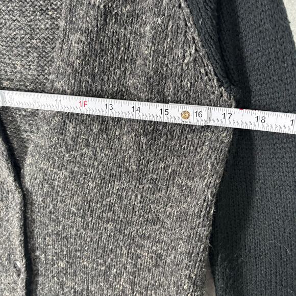 Rubbish Cardigan‎ Sweater Womens XS Button Tunic Grandpa Grunge Fuzzy Pocket - Picture 6 of 9